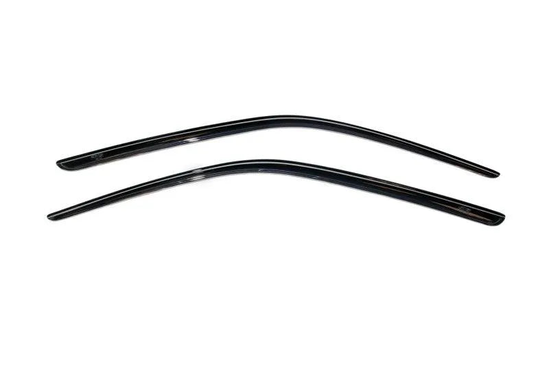 AVS 08-23 Dodge Challenger Ventvisor Outside Mount Window Deflectors 2pc - Smoke