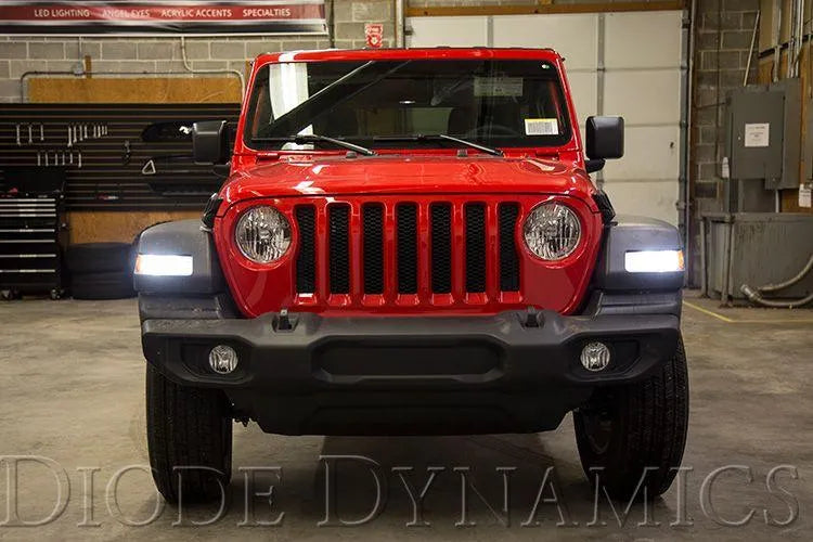 Diode Dynamics Switchback Turn Signal LEDs for 2018-2021 Jeep JL Wrangler Sport (pair)