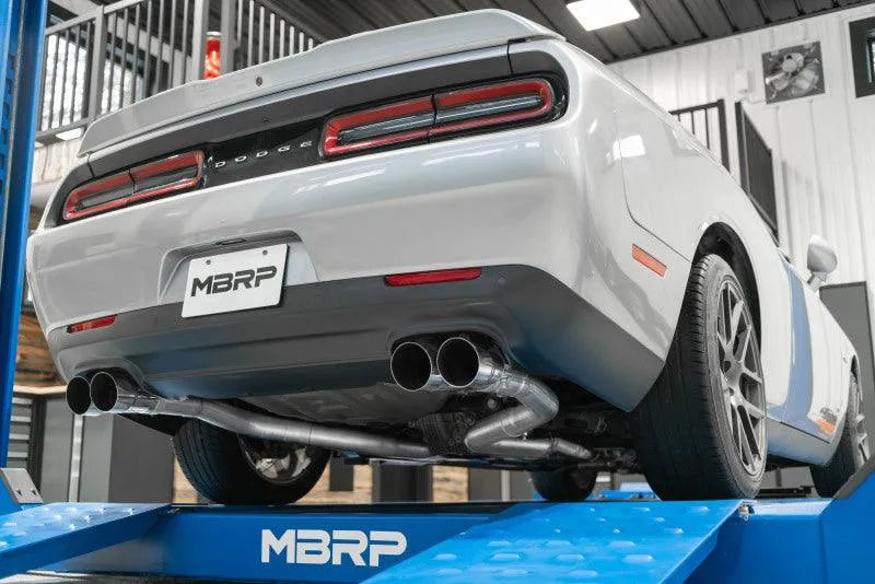 MBRP 15-16 Dodge Challenger 5.7L HEMI Cat Back Dual Split Rear Installer Series