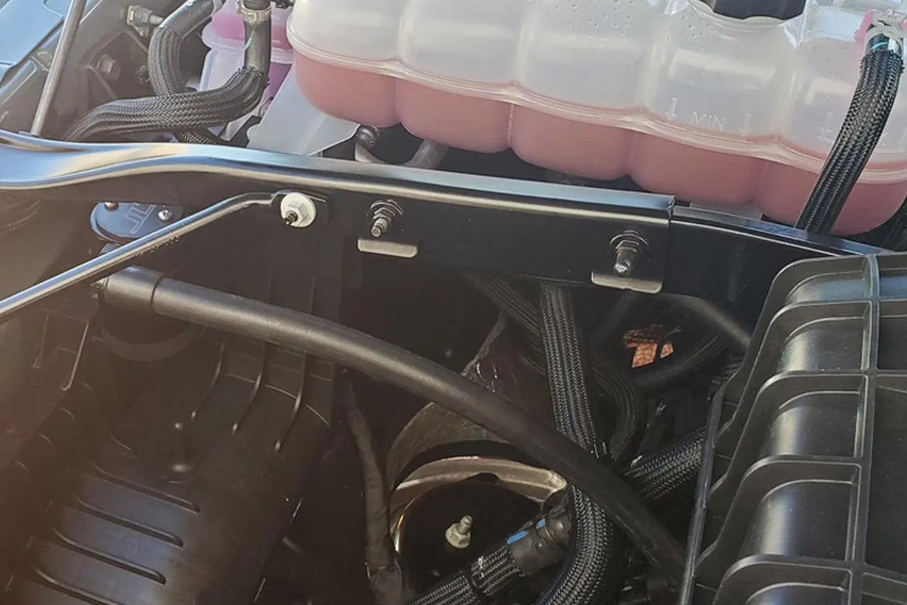 J&L 3.0 Oil Separator Catch Can RAM 1500 TRX 6.2 SC 2021-2024