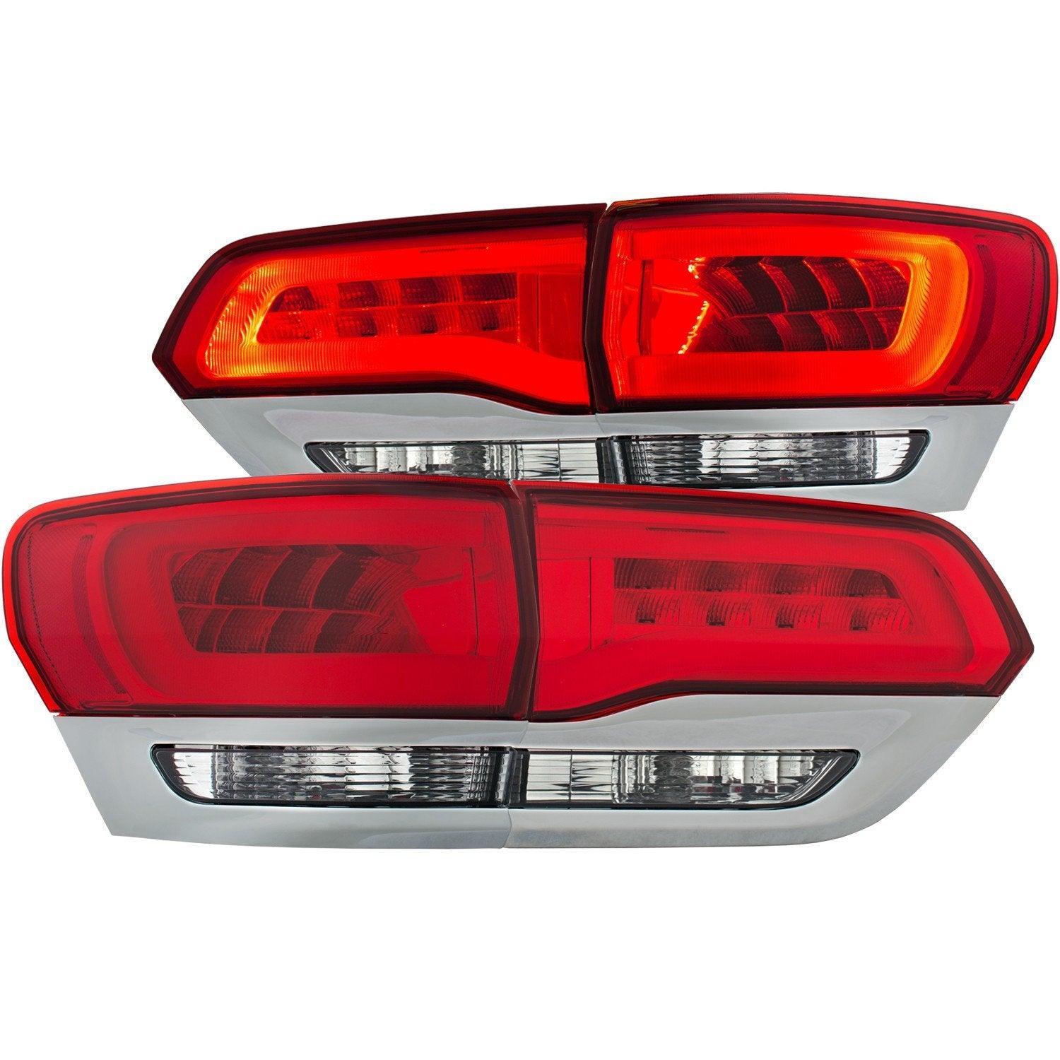 Anzo LED Tail Lights Jeep Grand Cherokee (2014-2017) Black or Chrome Housing