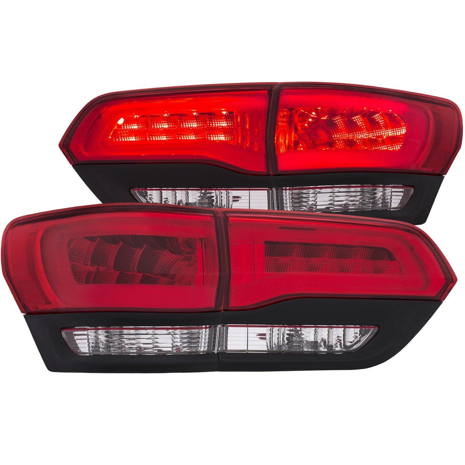 Anzo LED Tail Lights Jeep Grand Cherokee (2014-2017) Black or Chrome Housing
