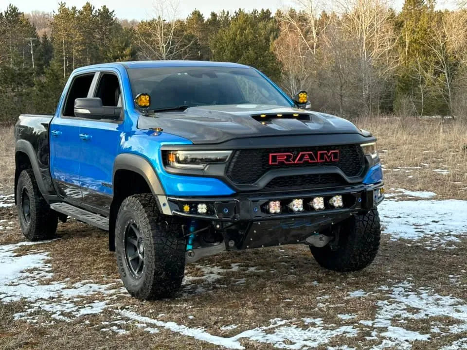 ANDERSON COMPOSITES 2021-2024 RAM TRX TYPE-OE CARBON FIBER HOOD