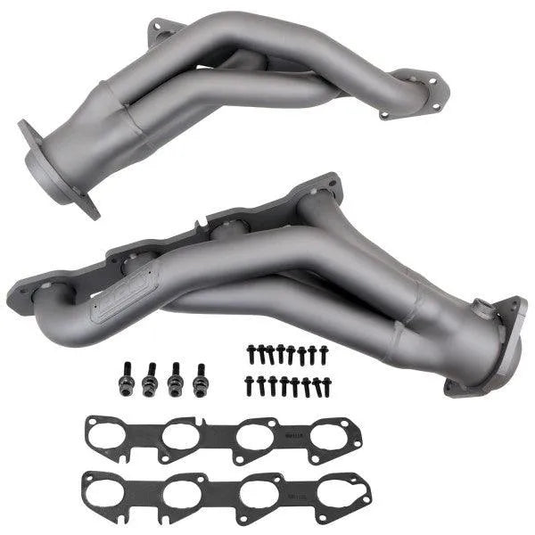 BBK 11-23 Dodge Challenger/Charger 6.4L/6.2L Shorty Tuned Length Exhaust Headers - 1-7/8in Silver Ceramic