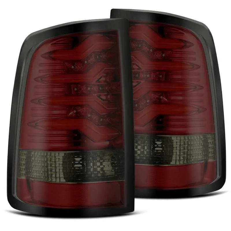AlphaRex PRO-Series LED Tail Lights Red Smoke 09-21 Ram 1500 Classic & 2500