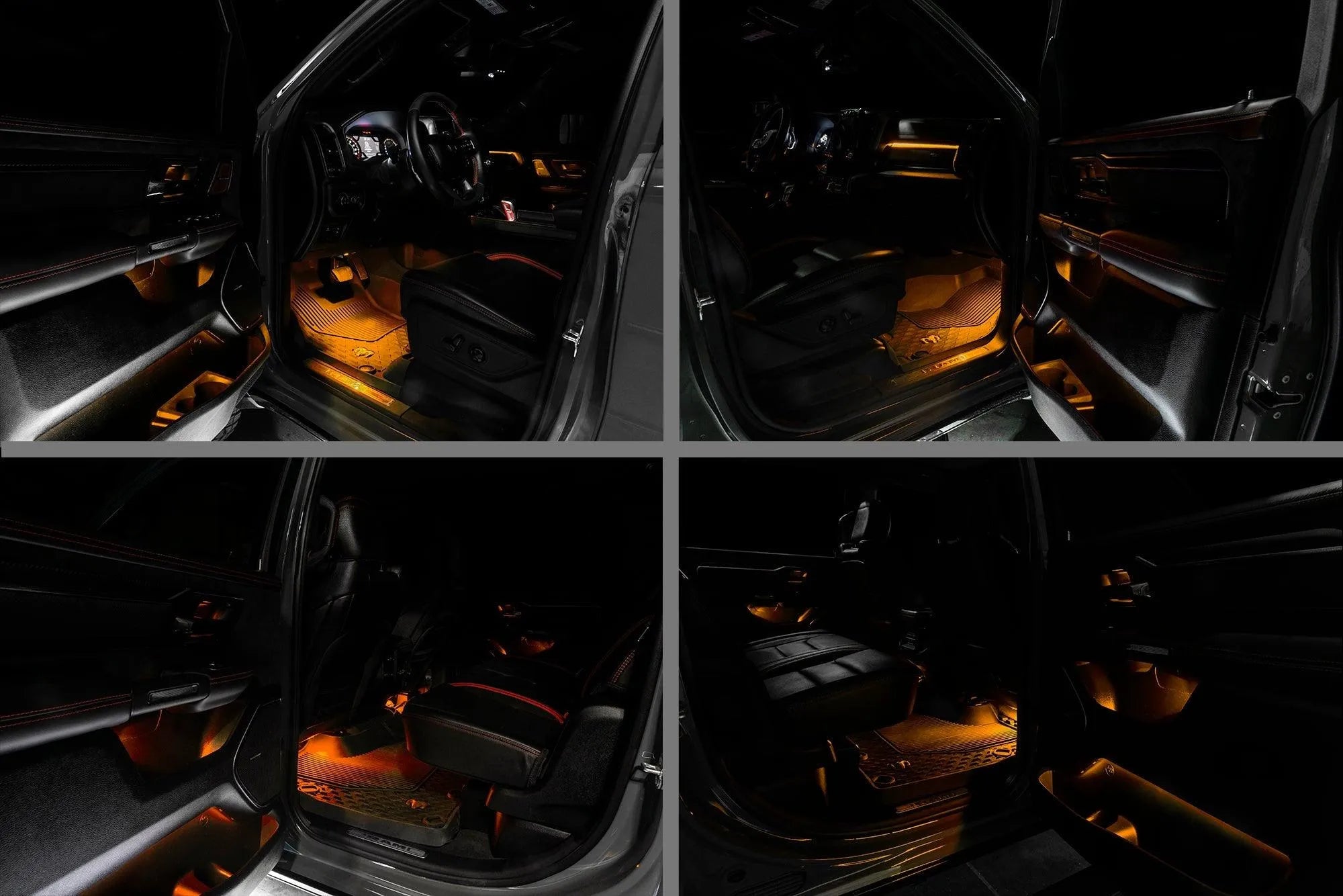 ORACLE Lighting 2019-2023 RAM Complete Interior Ambient Lighting ColorSHIFT® RGB Conversion Kit