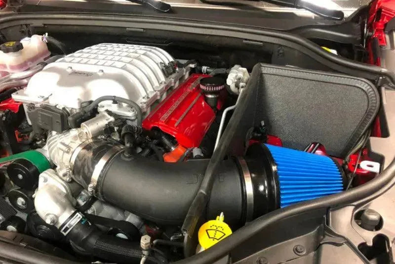 JLT 2018-2020 Jeep Grand Cherokee Trackhawk 6.2L Black Textured Cold Air Intake Kit