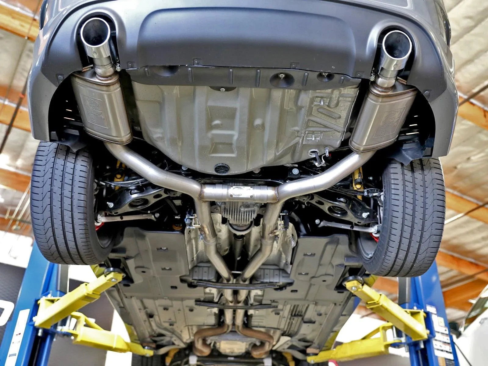 aFe MACH Force-Xp 3" 304 Stainless Steel Cat-Back Exhaust System 15-23 Dodge Charger 6.2/6.4L