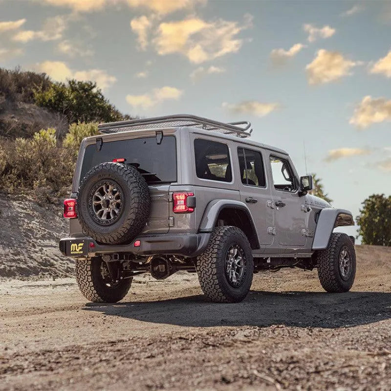 MagnaFlow Cat-Back 2021 & Up Jeep Wrangler 6.4L Rock Crawler Series Dual Exit Stainless Exhaust