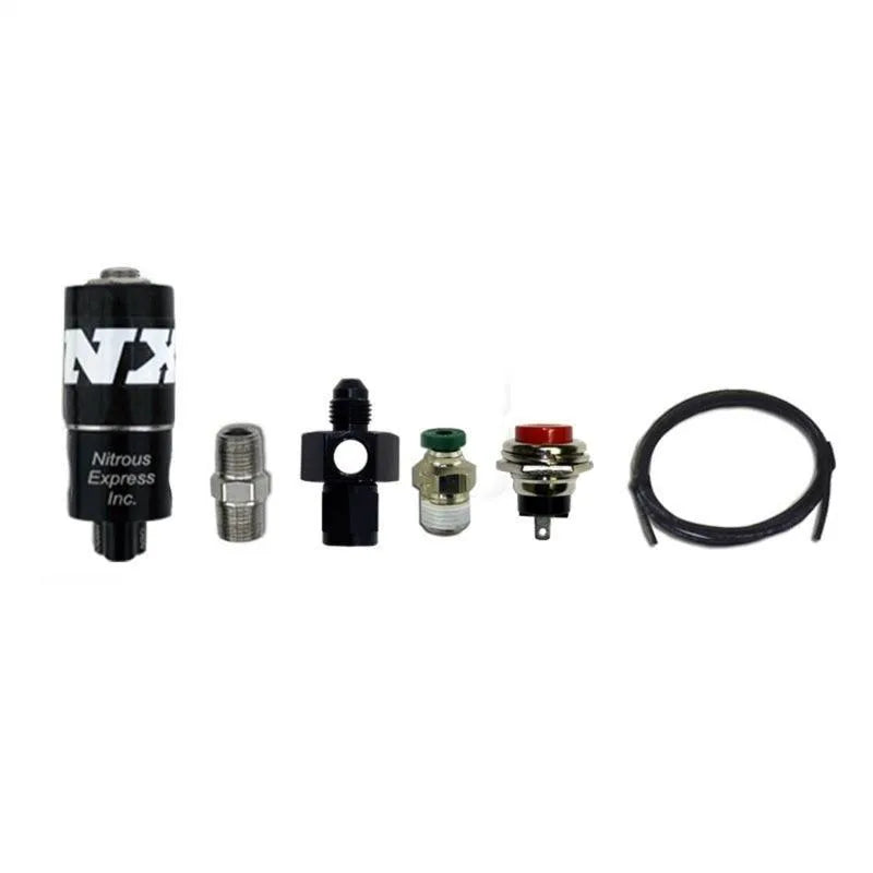 Nitrous Express Nitrous Purge Valve (4AN Manifold Push Button and Vent Tube)