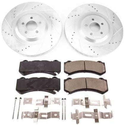 PowerStop 15-21 Dodge Challenger/Charger Front 6 Piston Z23 Evolution Sport Brake Kit