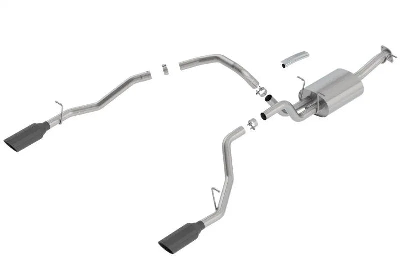BORLA 2019- 2025 Ram 1500 Cat-Back Exhaust System Touring Black Or Polished Tips
