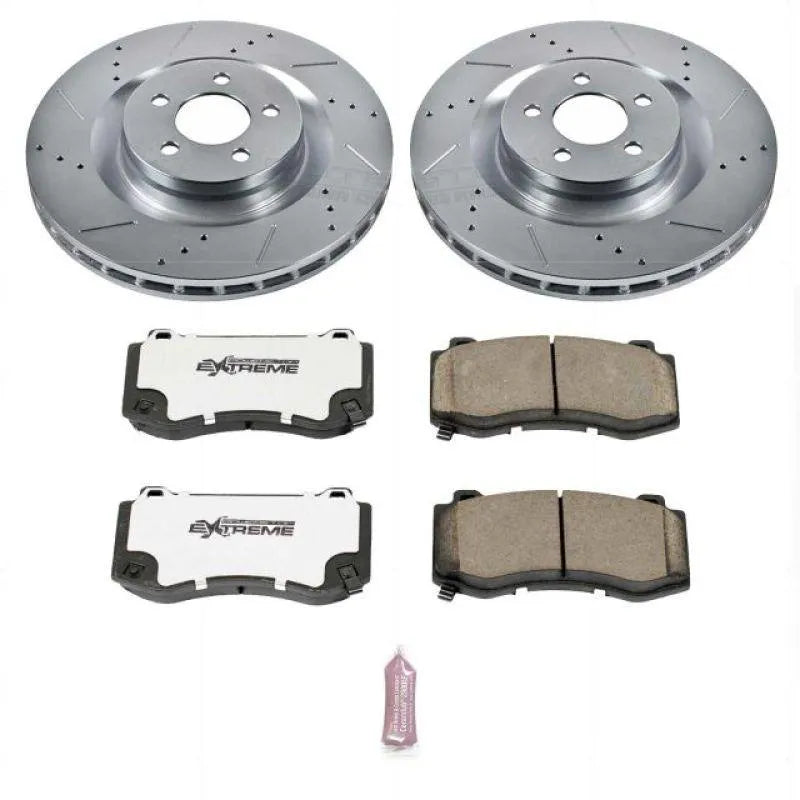 PowerStop 2005-2023 Dodge 300/Charger/Challenger Front Z26 Street Warrior Brake Kit(W/ 4 Piston)