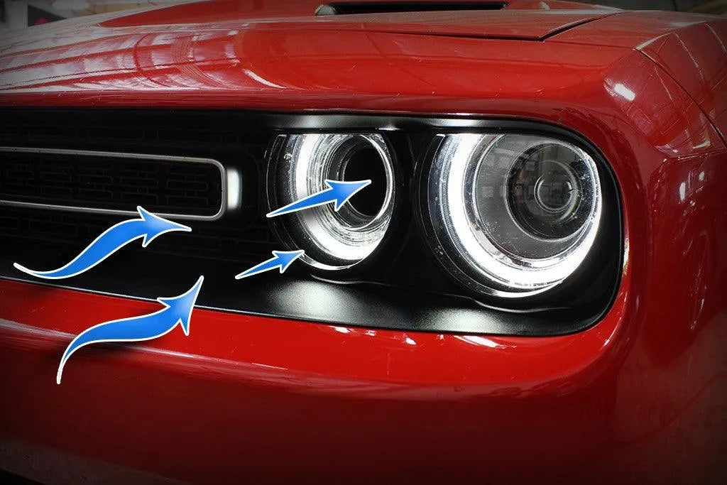 aFe Power Momentum GT Dynamic Air Scoop 2015-2023 Dodge Challenger 3.6/5.7/6.4/6.2L
