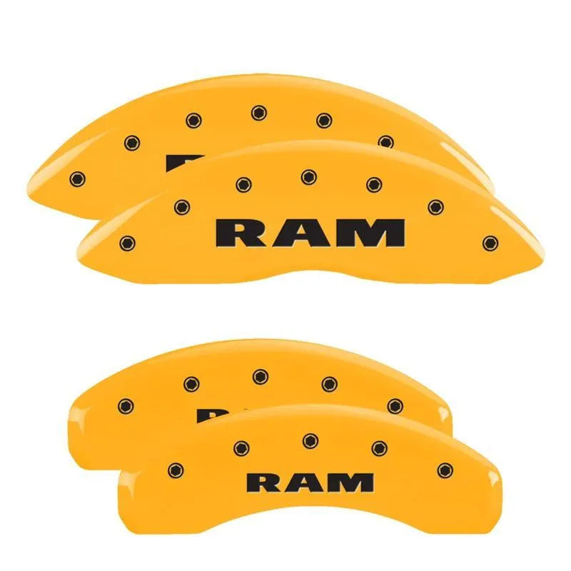 MGP Brake Caliper Covers Ram 1500 2019-2022 Red / Yellow / Black
