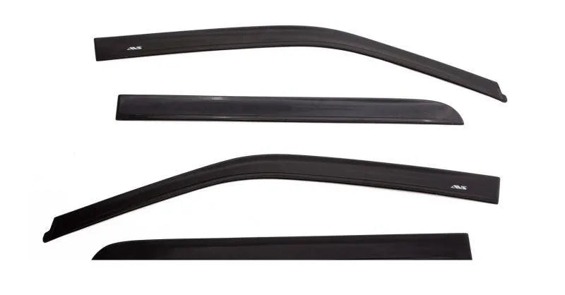 AVS 2019-2023 Ram Quad Cab Ventvisor In-Channel Front & Rear Window Deflectors 4pc - Smoke