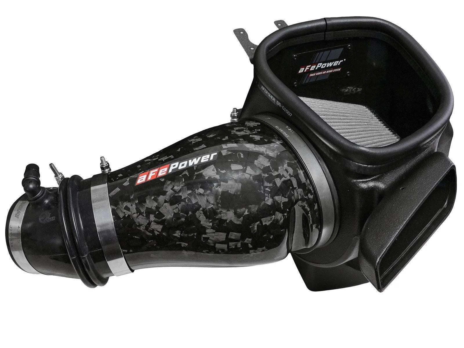 aFe 2018-2021 Jeep Trackhawk & 2021-2026 Dodge Durango SRT Hellcat Track Series Carbon Fiber Cold Air Intake System