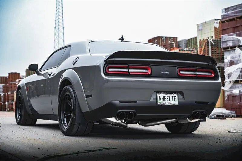 Corsa 2016-2023 Dodge Challenger SRT/Hellcat/Demon/Redeye 2.75in Valved CB DRE w/ Twin 3.5in Black Tips
