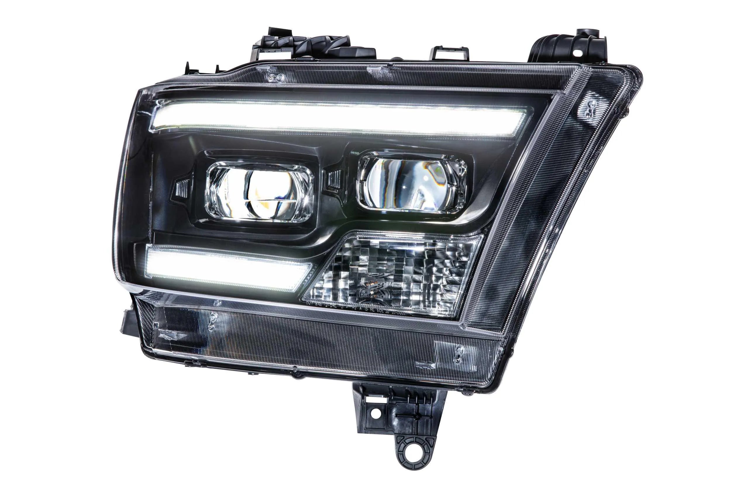 Morimoto XB Hybrid LED Headlights: Dodge Ram 1500 (19+) (Pair / ASM) LF525