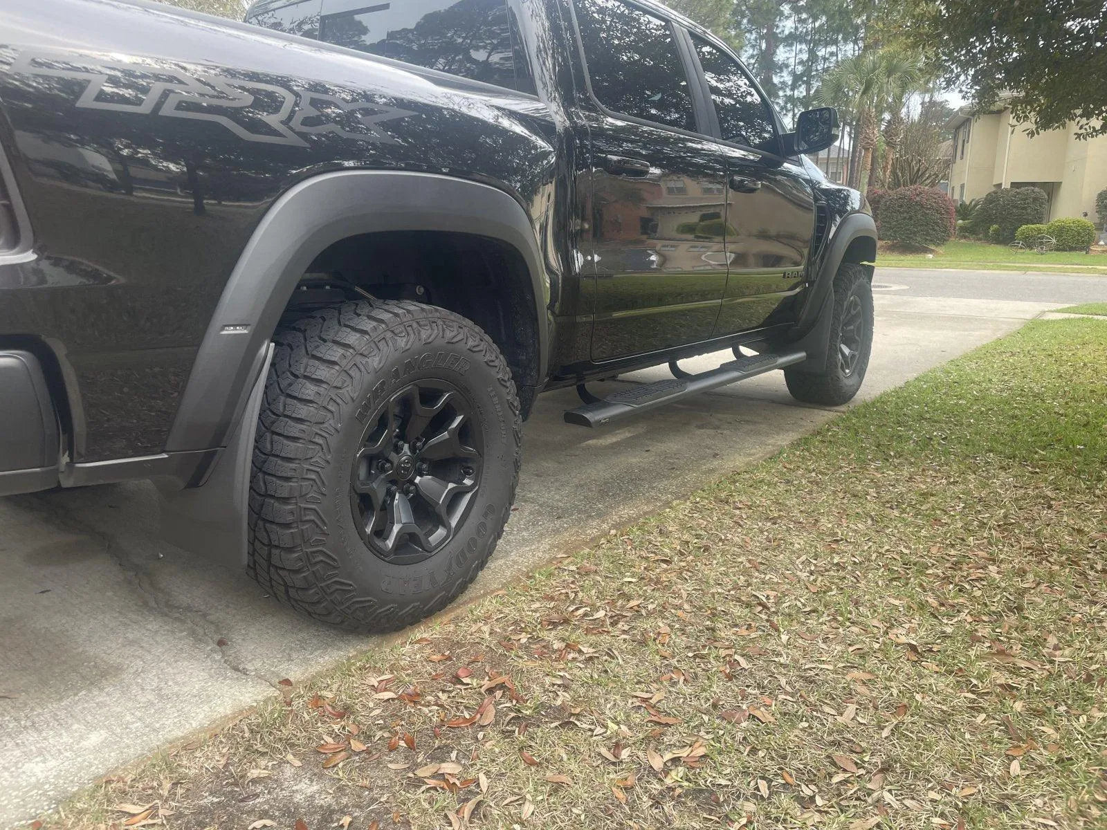 Weather Tech 2021-2024 RAM Ram 1500 TRX Front & Rear NO DRILL Mud Flaps