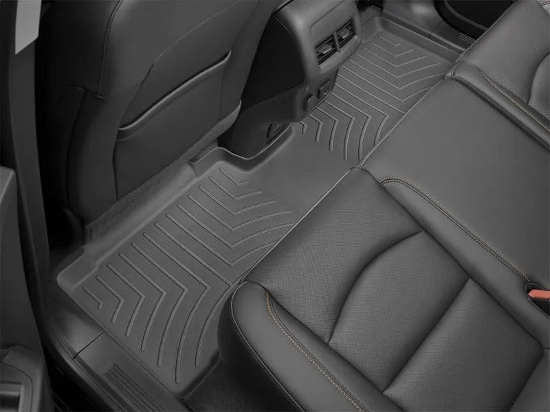 WeatherTech 2019-2025 Ram Rear FloorLiner - Black W/O rear cargo storage