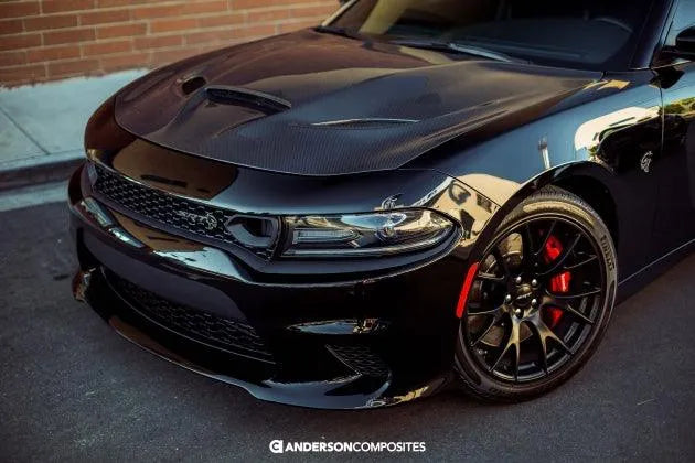 Anderson Composites 2015-2023 Dodge Charger Hellcat Type-OE Carbon Fiber Hood