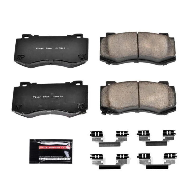PowerStop 08-22 Charger/Challenger 4 Piston Front Z23 Evolution Sport Brake Pads w/Hardware