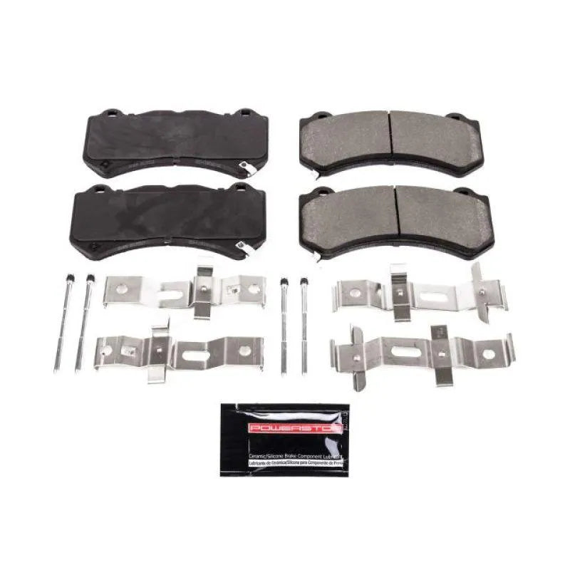 PowerStop 2015-2023 Charger/Challenger 6 Piston Front Z23 Evolution Sport Brake Pads w/Hardware