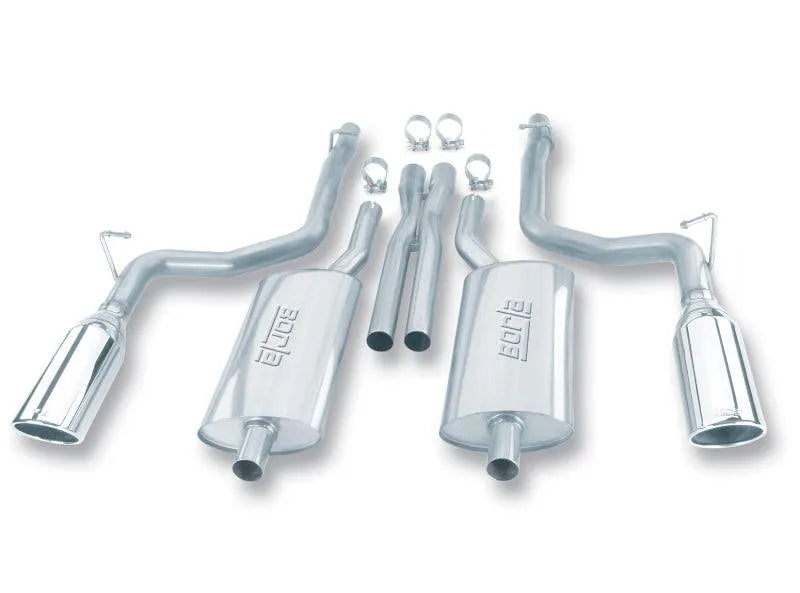 Borla S Type Catback 05-10 Charger/Magnum /300 5.7/6.1 Hemi
