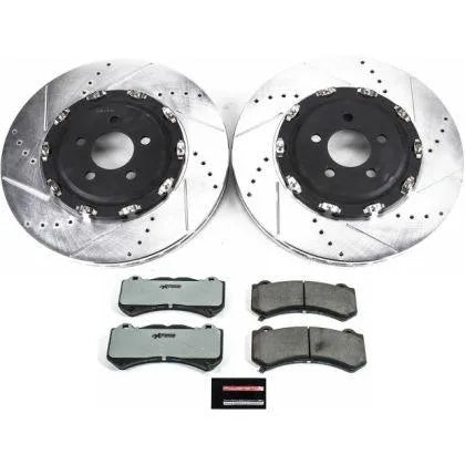 Power Stop 2015-2023 Dodge Challenger/Charger Front Z26 Evolution Sport Brake Kit 6 Piston