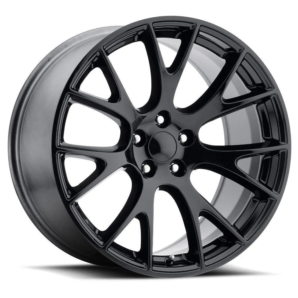 Voxx Hellcat Replica Wheel Gloss Black