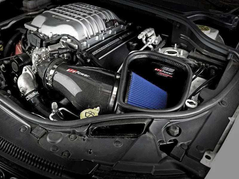 aFe Track Series Carbon Fiber Intake - 2018-2021 Jeep Grand Cherokee Trackhawk