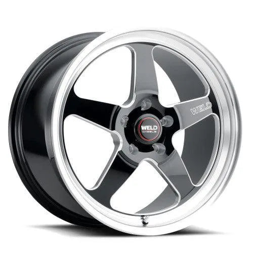 WELD Ventura 5 Drag Gloss Black Wheel with Milled Spokes (Durango / Grand Cherokee Fitment)