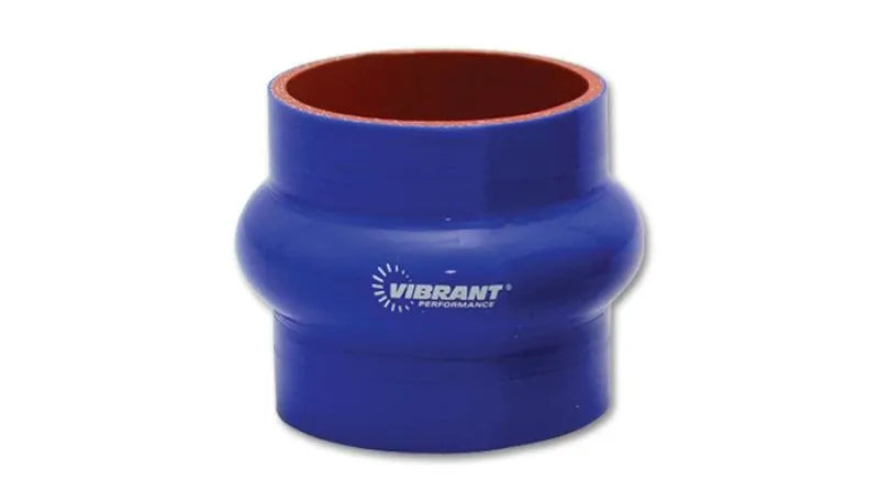 Vibrant Silicone Hump Hose Coupler 1.00in ID x 3.00in Long - Blue
