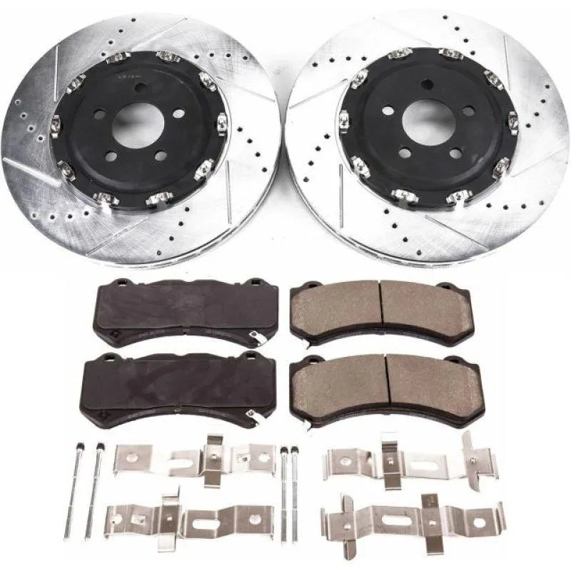 PowerStop 2015-2023 Dodge Challenger/Charger Front Z23 Evolution Sport Brake Kit 6 Piston