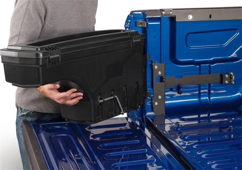 UnderCover 19-25 Ram 1500 & TRX / RHO Drivers Side Swing Case - Black Smooth