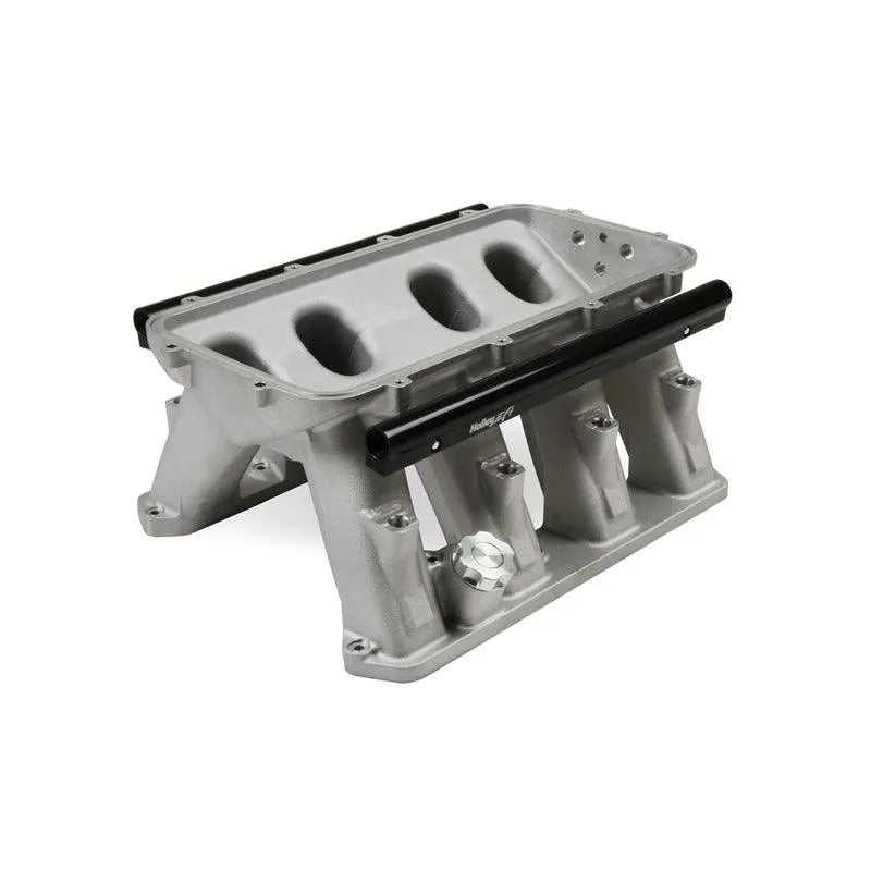Holley GEN III HEMI HI-RAM EFI Manifold w/ 95 mm LS Style Throttle Body - As Cast Finish