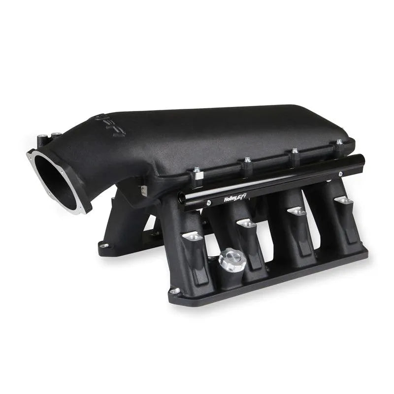 Holley GEN III HEMI HI-RAM EFI Manifold w/ 95 mm LS Style Throttle Body - Black