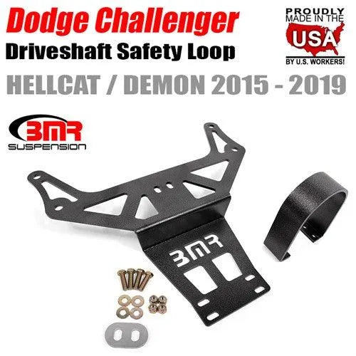 2015-2023 Dodge Challenger/Charger (Auto Trans) Hellcat/Demon ONLY Driveshaft Safety Loop - Black Hammertone