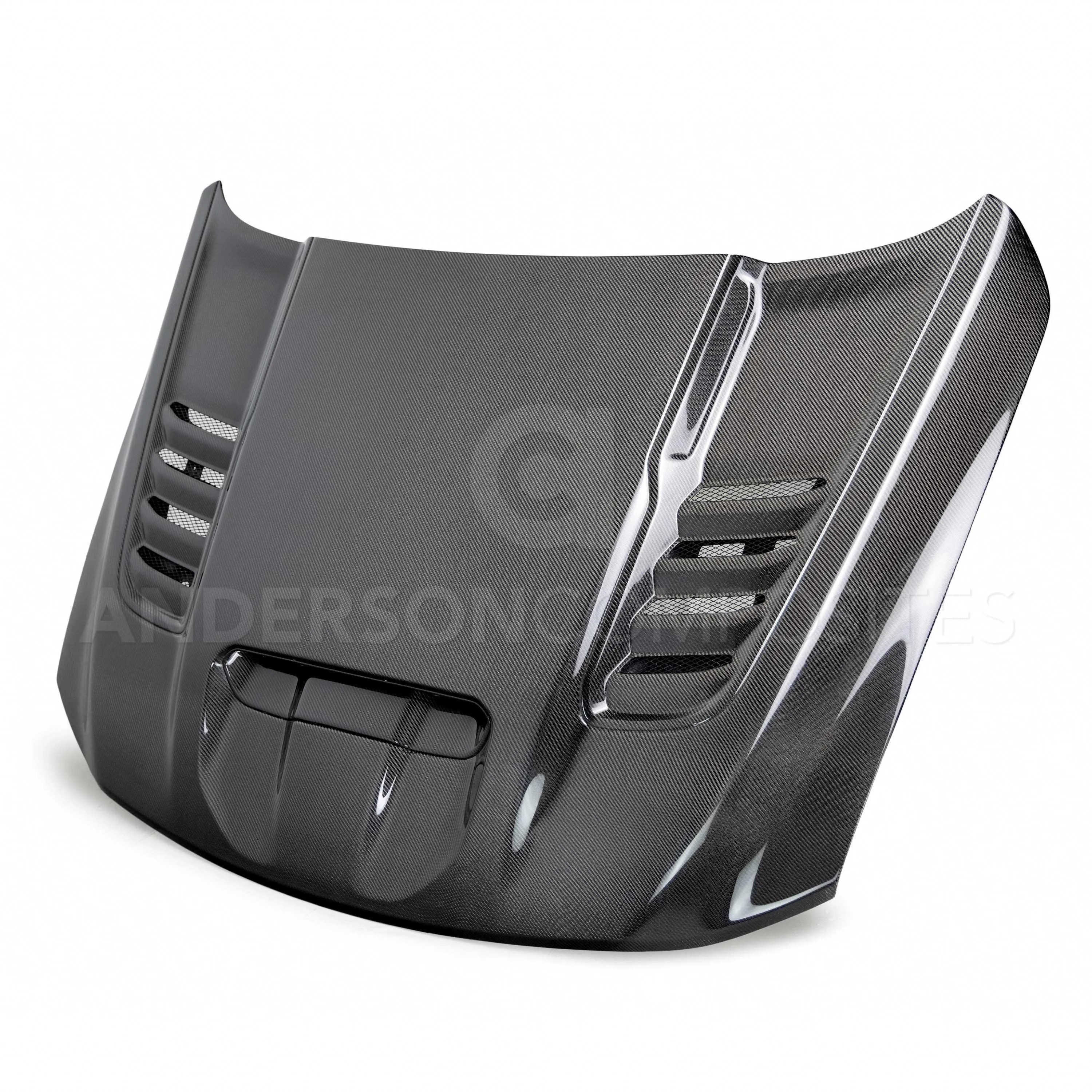 ANDERSON COMPOSITES 2021-2024 RAM TRX & 2025-2026 Ram RHO TYPE-OE CARBON FIBER HOOD