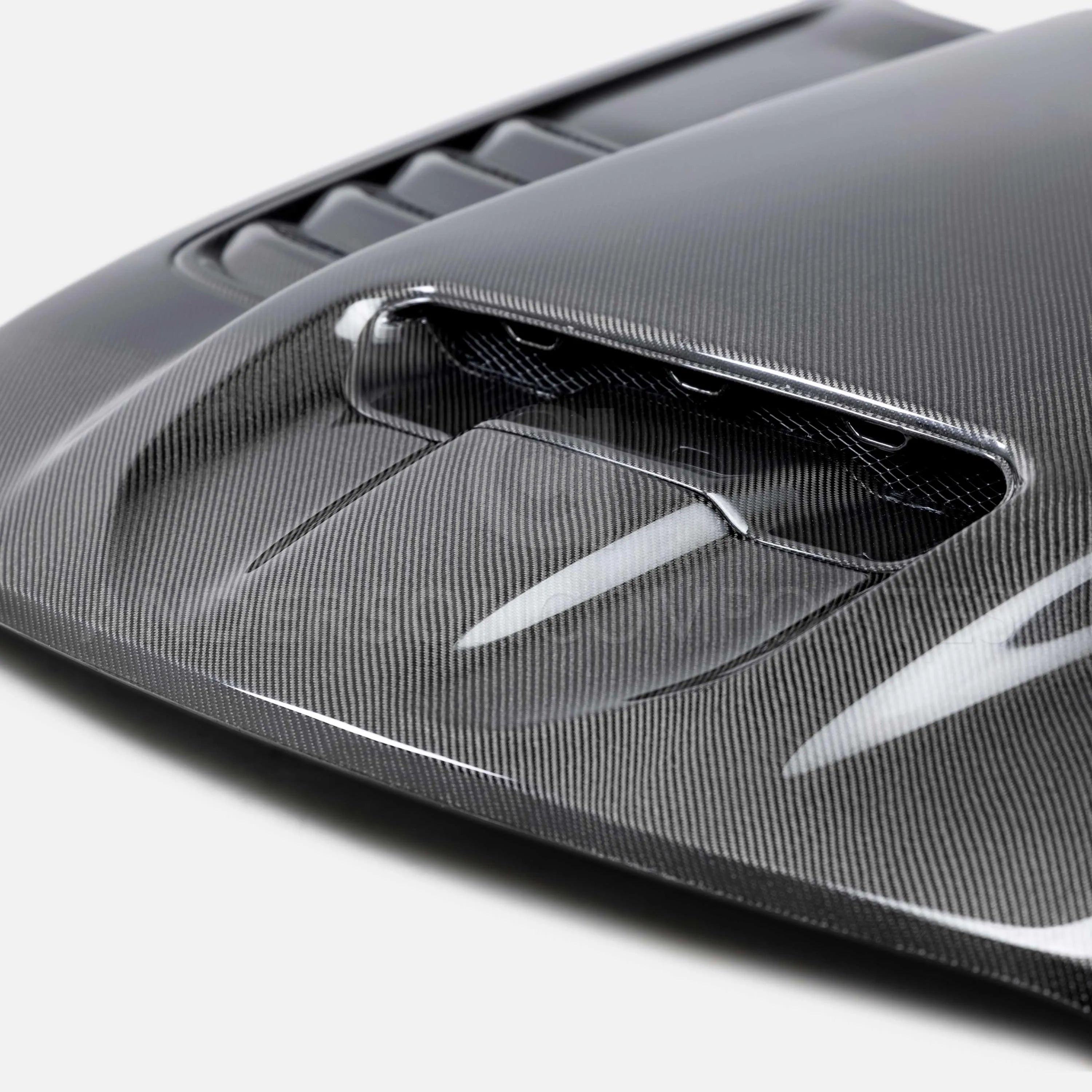 ANDERSON COMPOSITES 2021-2024 RAM TRX & 2025-2026 Ram RHO TYPE-OE CARBON FIBER HOOD