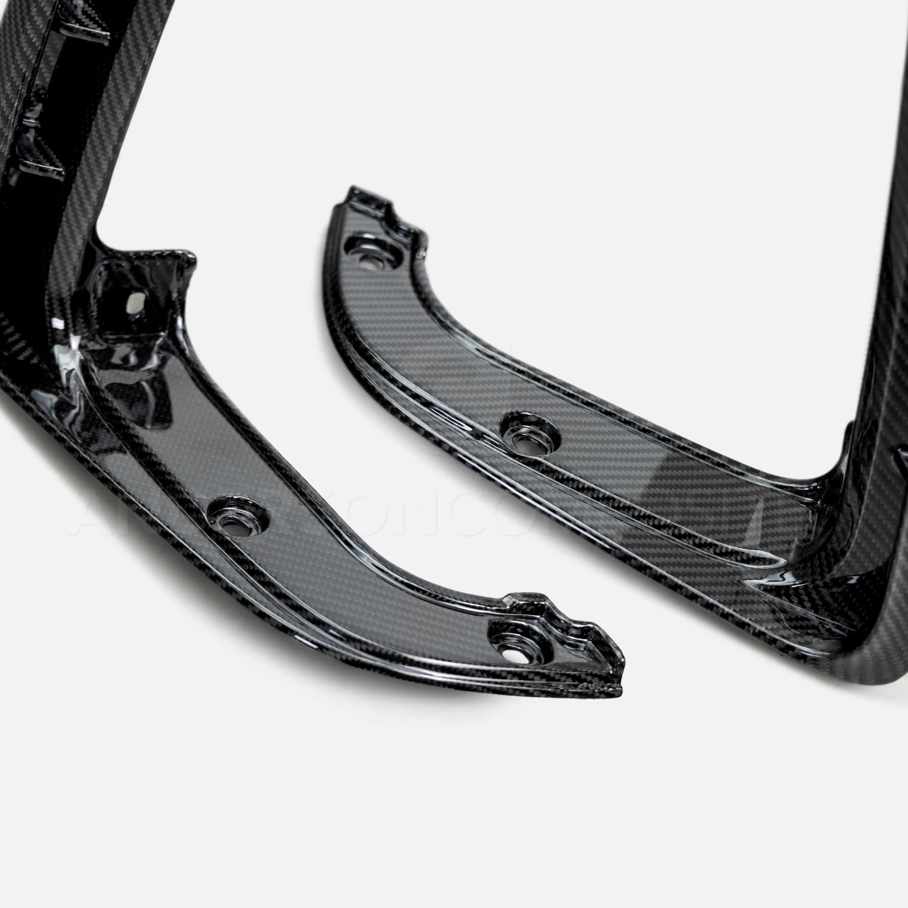 ANDERSON COMPOSITES 2021-2024 RAM TRX TYPE-OE CARBON FIBER TAIL LIGHT SURROUNDS (PAIR)