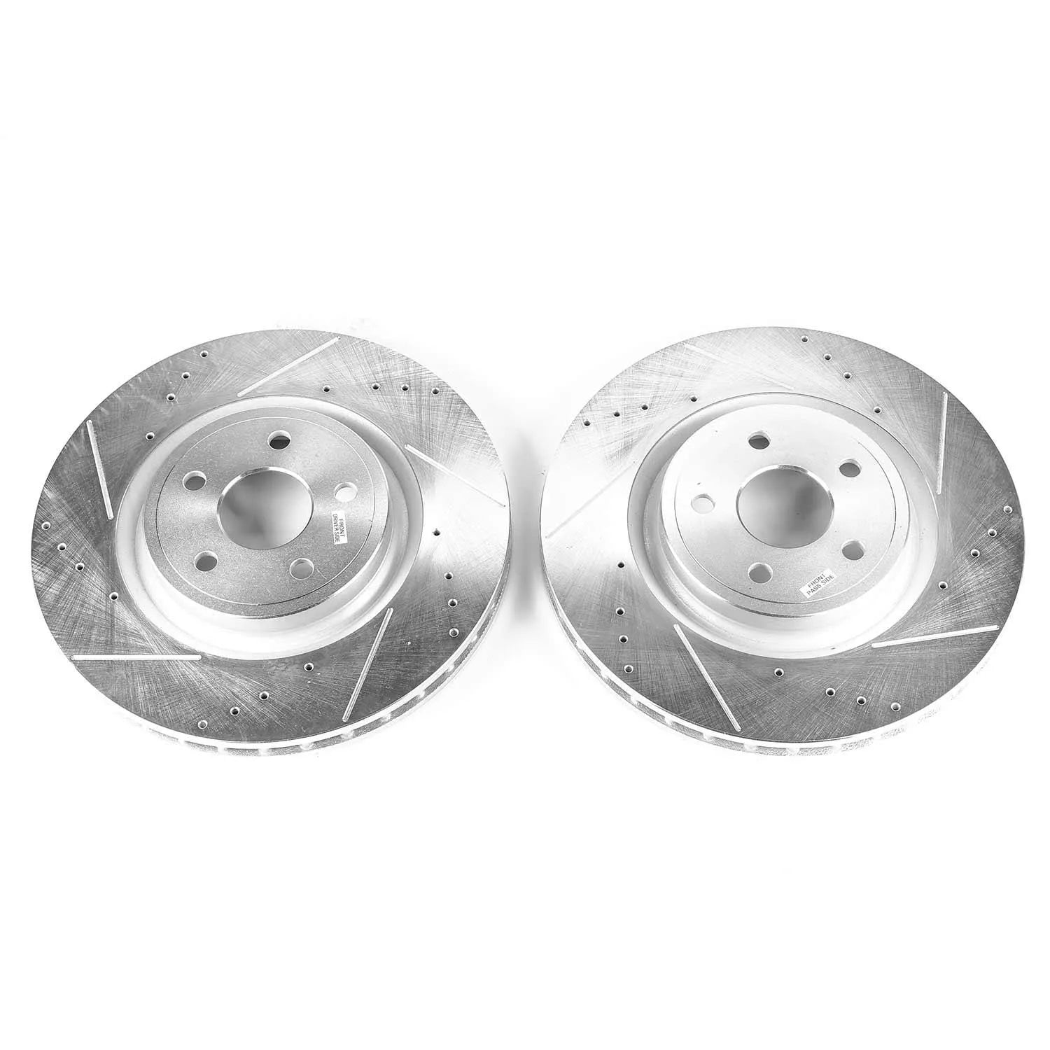 PowerStop 18-21 Dodge Durango SRT Front Evolution Drilled & Slotted Rotors - Pair
