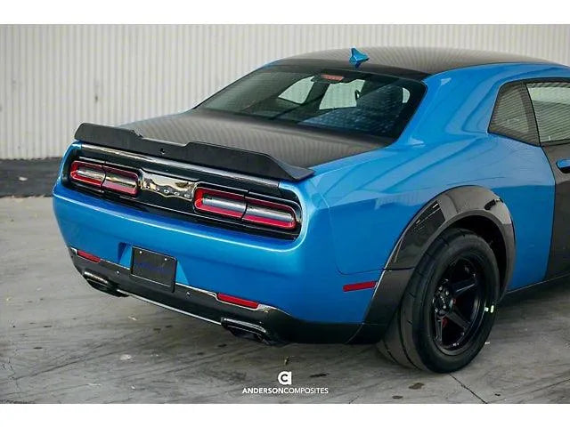 Anderson Composites 2015 - 2023 DODGE CHALLENGER SRT HELLCAT CARBON FIBER REAR SPOILER TYPE SA