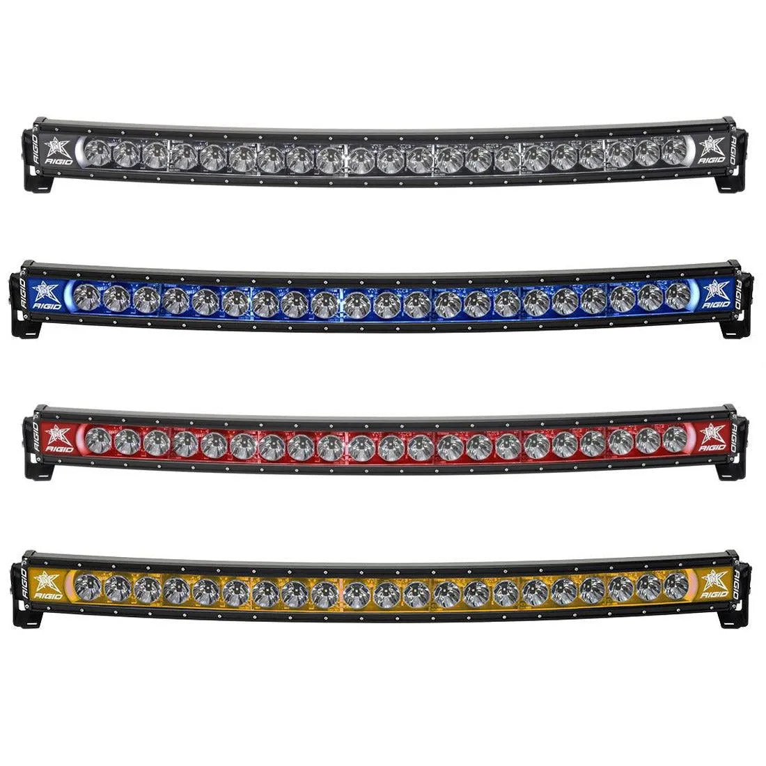 Radiance+ Curved Light Bar Various Color Backlights