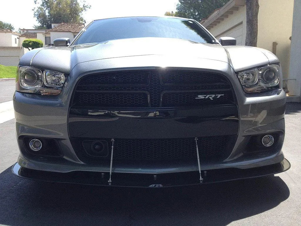 APR Carbon Fiber Wind Splitter With Rods 2011-2014 Dodge Charger SRT-8