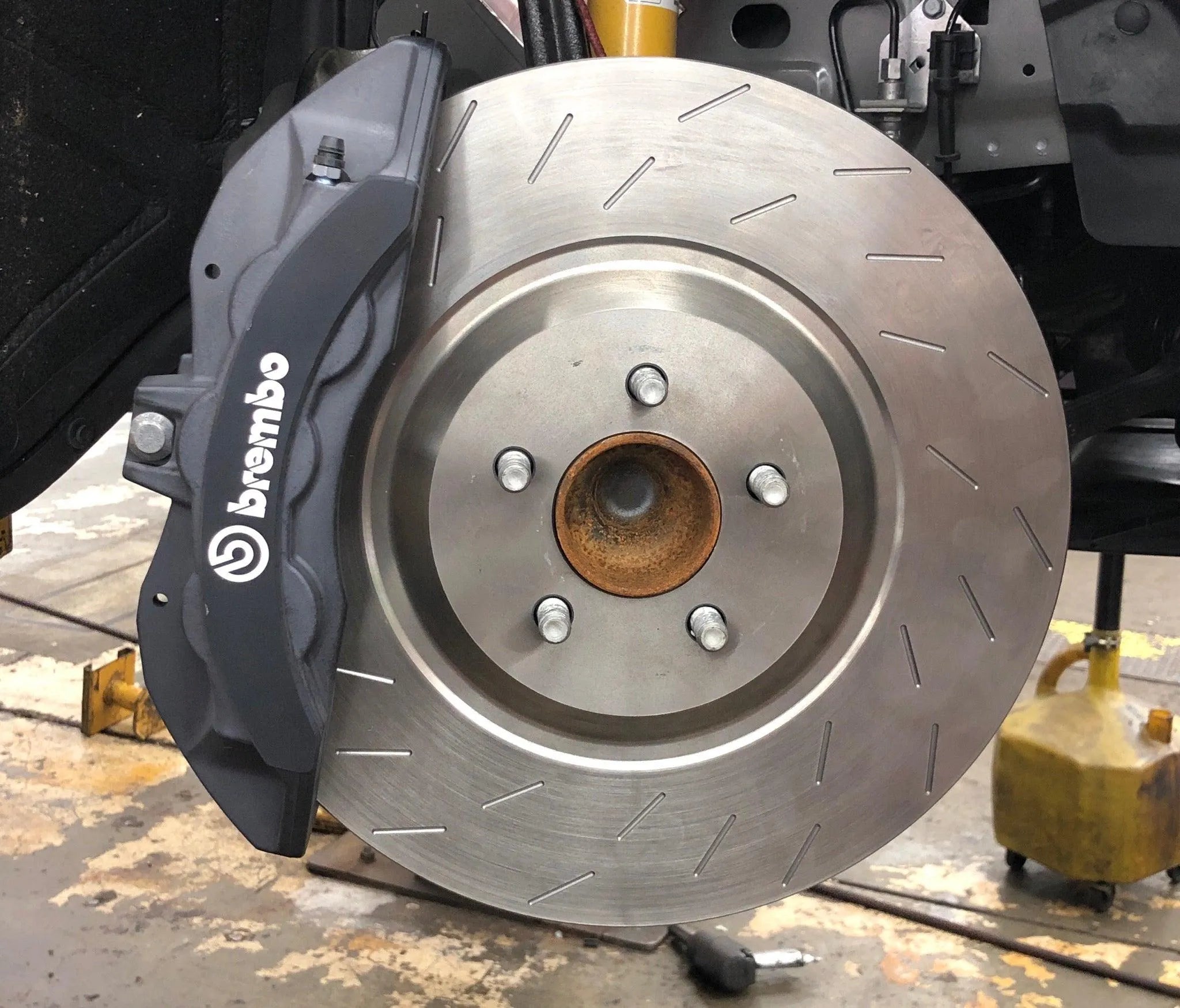 08-23 Charger/Challenger 6 Piston Brake Conversion Assembled by 797 Performance