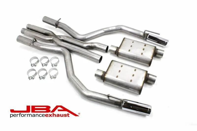 JBA 15-2023 Dodge Charger SRT8 & Hellcat 6.2/6.4L 409SS Dual Rear Exit Cat-Back Exhaust