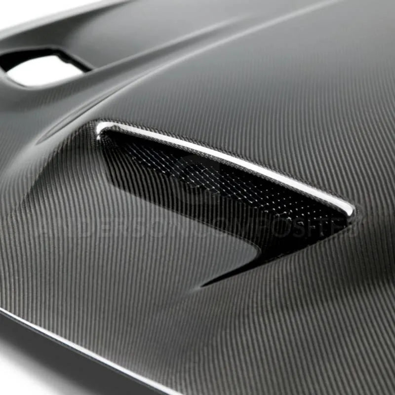 Anderson Composites Hellcat Carbon Fiber Hood 08-23 Dodge Challenger