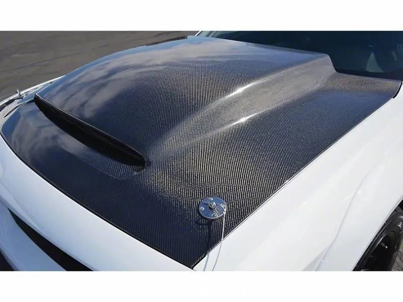 Anderson Composites Demon Cowl Carbon Fiber Hood 08-23 Dodge Challenger